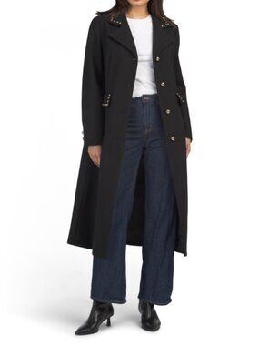 NVLT Studded Maxi Coat